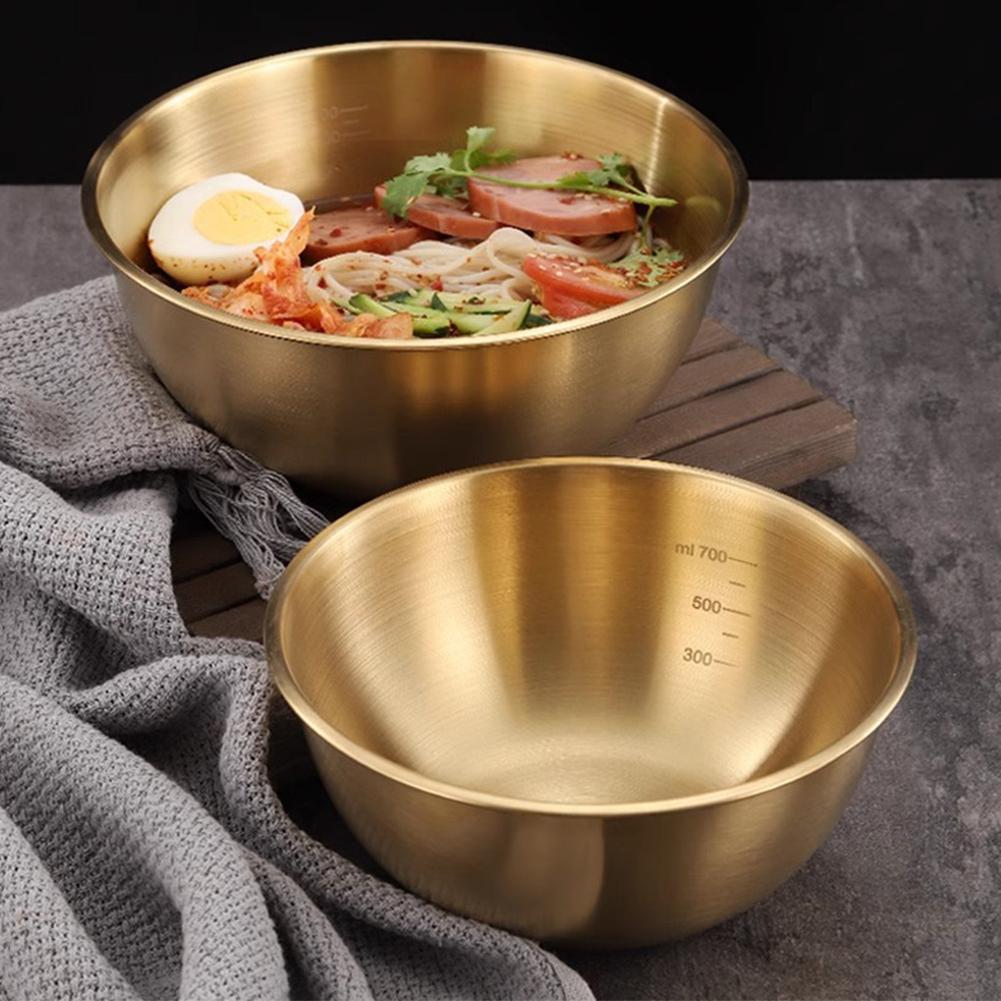 Food Storage Meals - Tigela de Aço Inoxidável Prateada 17CM