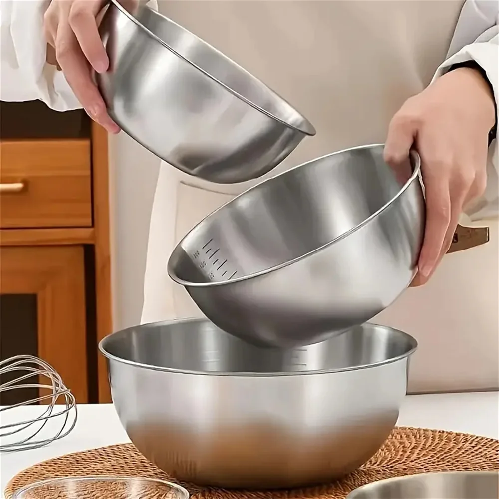 Food Storage Meals - Conjunto de Tigelas de Mistura em