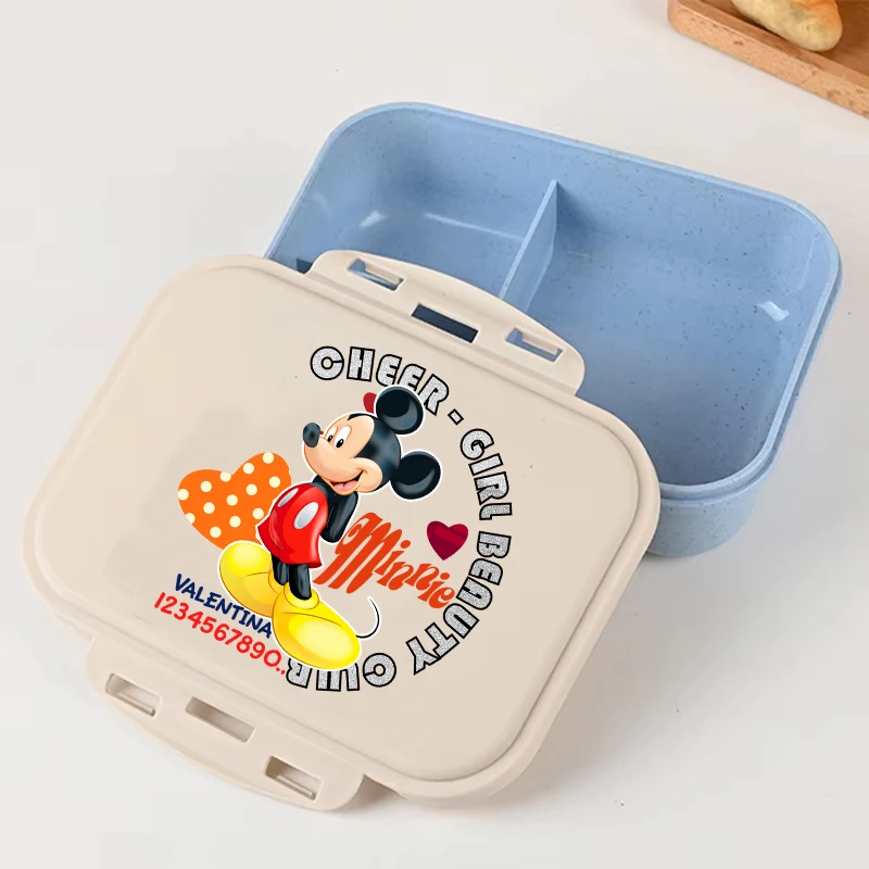 Food Storage Containers - Lancheira azul com o tema do
