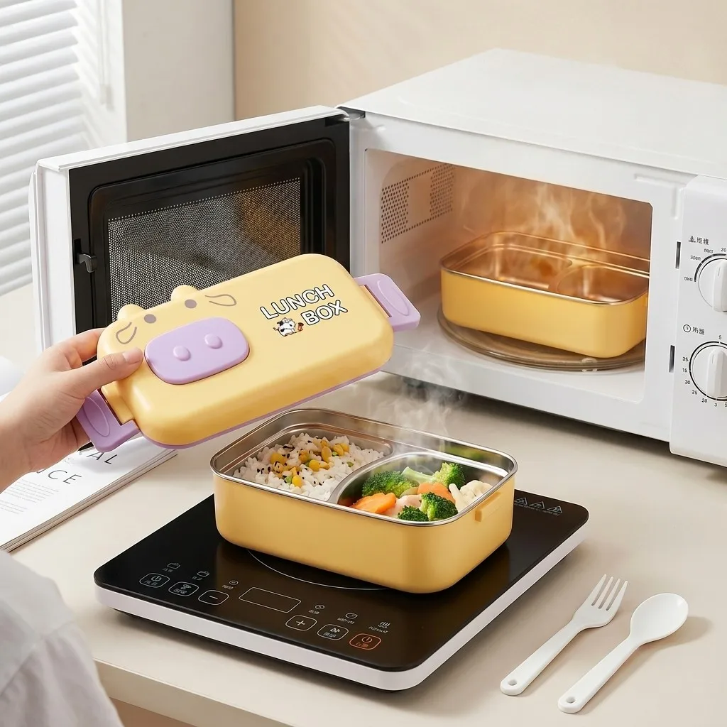 Caixa de Almoço Bento de Aço I - Food Storage Oven Safe avaliação e preço