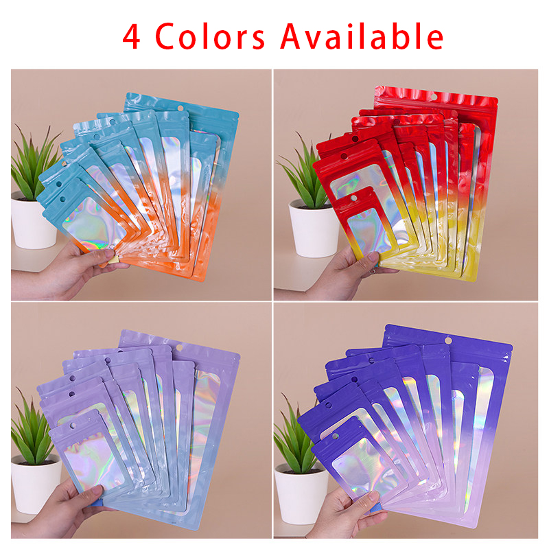 Saco holográfico colorido com  - Food Storage Bag avaliação e preço